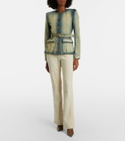 Balmain Faded bootcut jeans