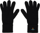 Vivienne Westwood Black Sporty Gloves