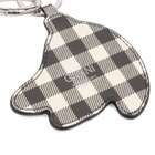 GANNI Women's Banana Keyring in Black 