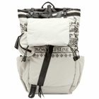 And Wander Men's x Maison Kitsuné 30L Backpack in Light Beige