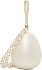 Simone Rocha Off-White Large Egg Bag