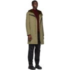 Yves Salomon Khaki Down Gabardine Jacket