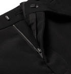 Saint Laurent - Black Slim-Fit Embellished Wool Trousers - Black