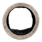 Guidi Black Leather Tube Ring