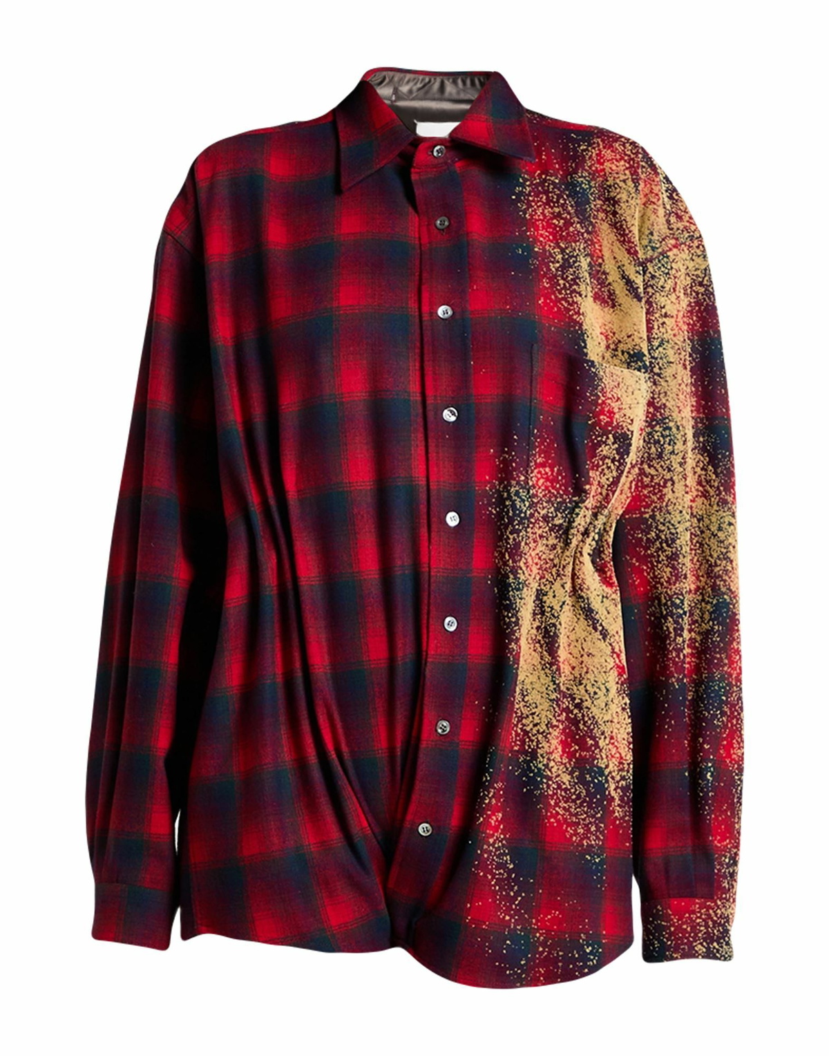 Maison Margiela Womens Playsuit in Red