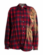 Maison Margiela Womens Playsuit in Red