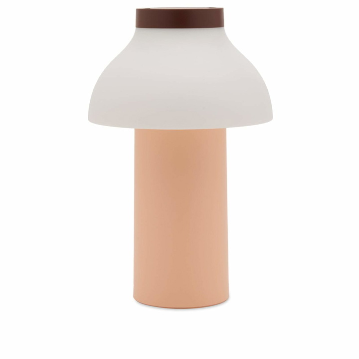 Photo: HAY PC Portable Lamp No 2 in Blush Peach 