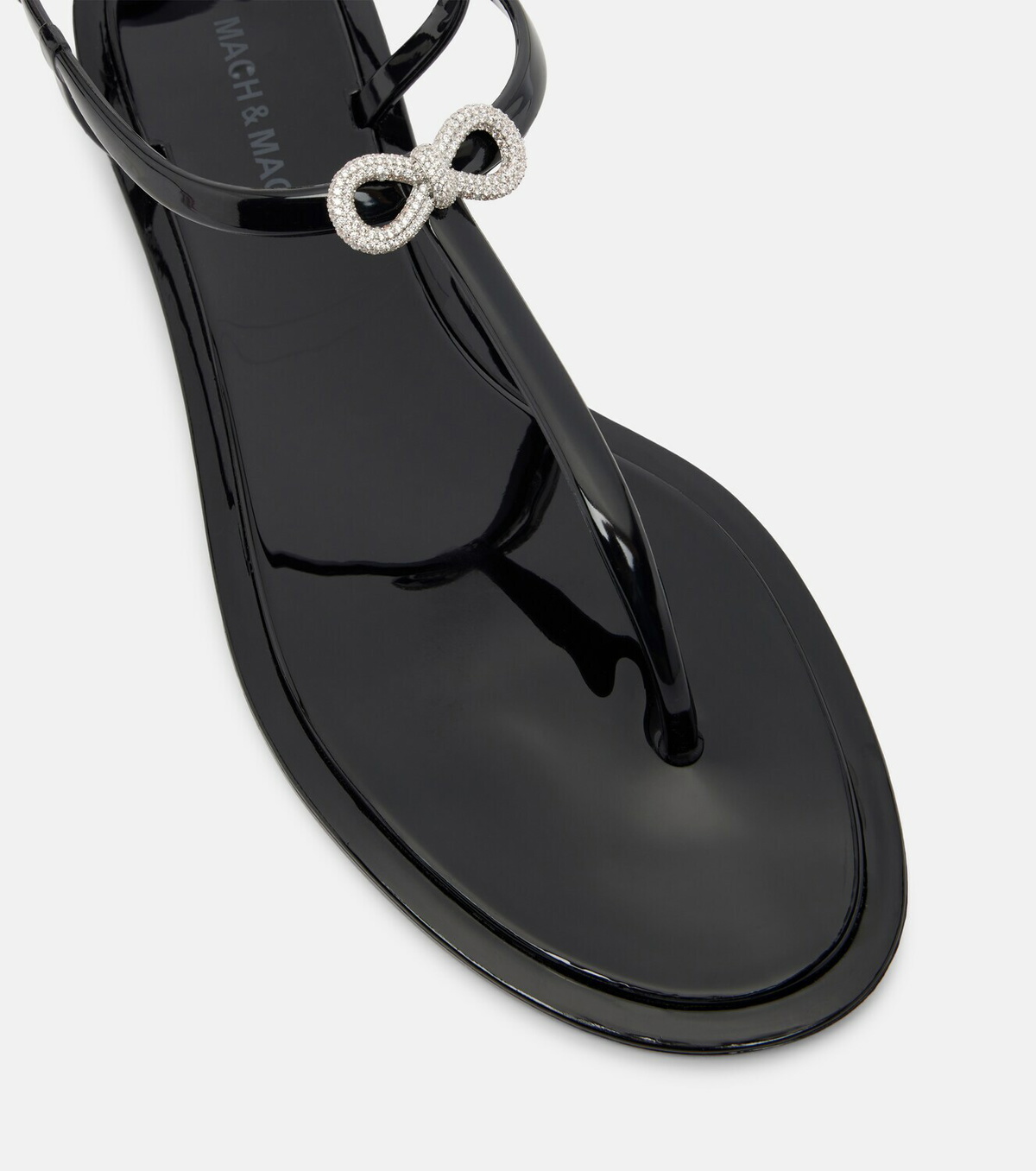 Mach & Mach Riviera embellished thong sandals