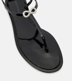 Mach & Mach Riviera embellished thong sandals