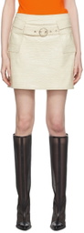 Saks Potts Beige New York Skirt