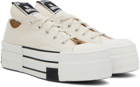 Rick Owens DRKSHDW Off-White Converse Edition Drkstar Ox Sneakers