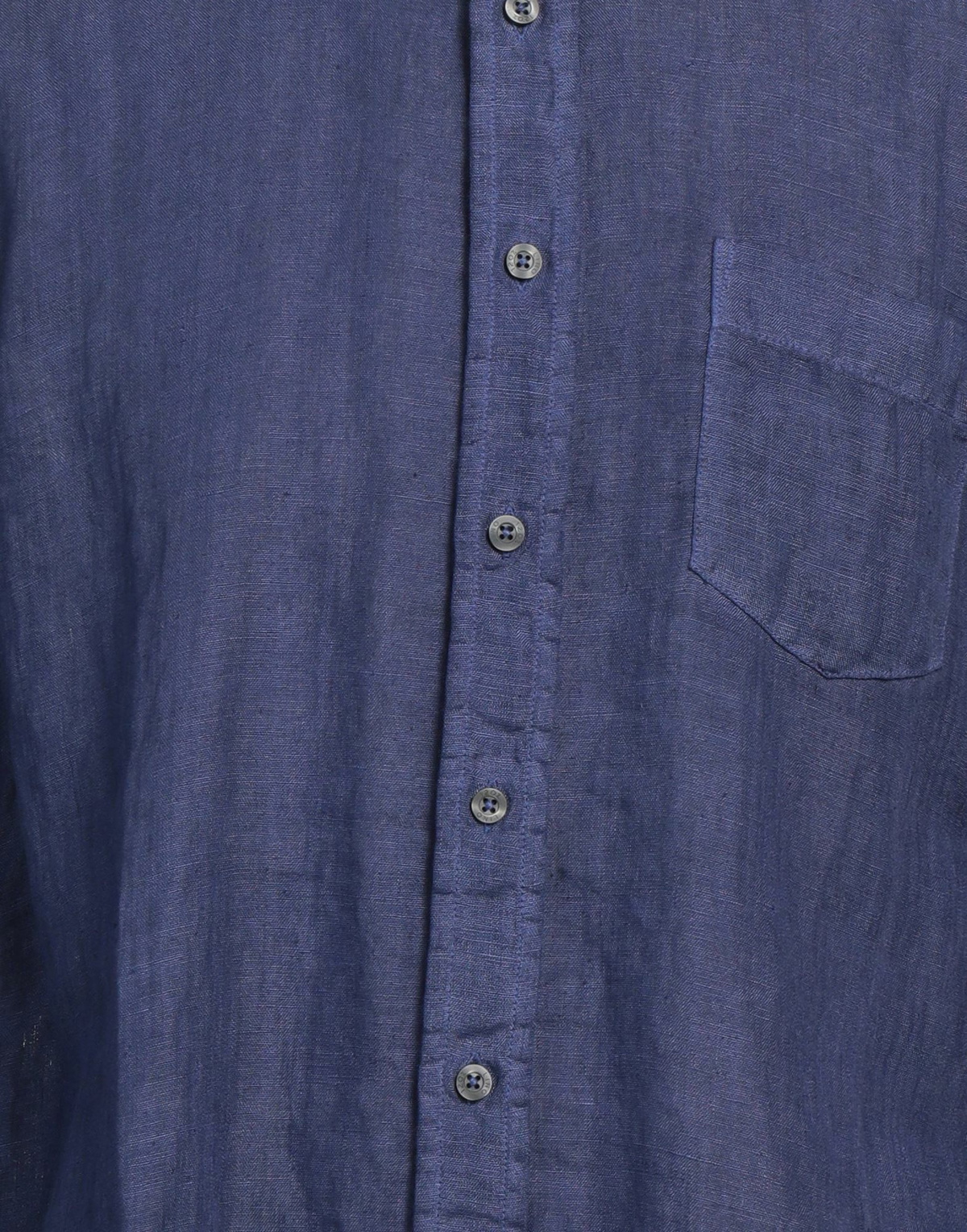 120% Lino Mens Shirt in Blue