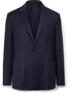 Paul Smith - Gents Unstructured Wool and Cashmere-Blend Suit Jacket - Blue