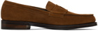 Drake's Brown Charles Penny Loafers