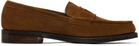 Drake's Brown Charles Penny Loafers