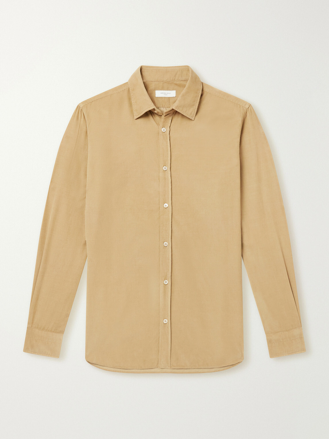Boglioli - Cotton-Corduroy Shirt - Brown