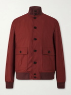 Valstar - Valstarino Cotton-Blend Bomber Jacket - Red