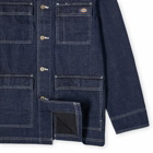 Dickies Men's Morristown Chore Jacket in Rinsed Indigo/Blue