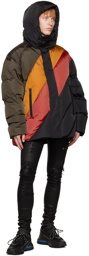 Dsquared2 Multicolor D-Quilting Down Jacket