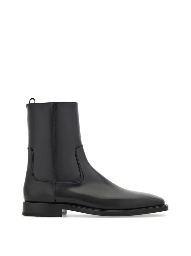 Photo: Ferragamo Mens Ankle boot in Black