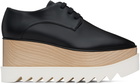 Stella McCartney Black Elyse Platform Derbys
