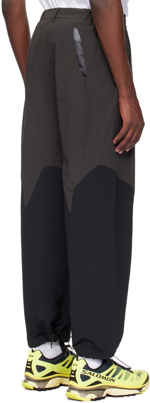 _J.L - A.L_ Black & Khaki Aperture Track Pants