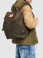 DSQUARED2 Canadian Flag Canvas Backpack