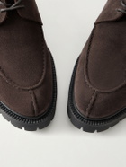 Thom Browne - Suede Derby Shoes - Brown