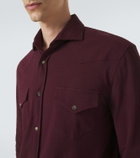 Brunello Cucinelli Cotton piqué shirt