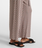 Max Mara Belted printed jumpsuit