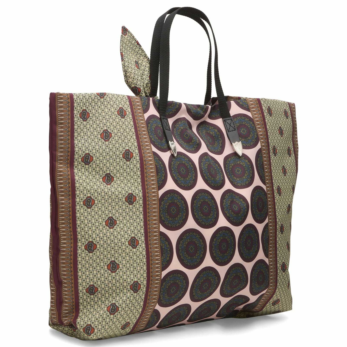 TOGA ARCHIVES Women's TOGA Print Tote Bag in Light Pink 
