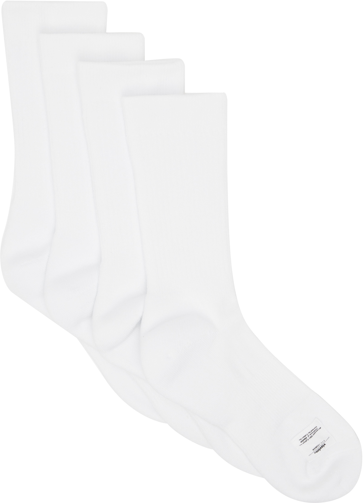 visvim Two-Pack White Achilles Hi Socks Visvim