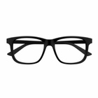 Bottega Veneta Eyewear Bv1316o-001 Black-black-transparent