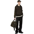 Fendi Brown Forever Fendi Tape Hoodie