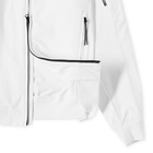 C.P. Company Men's Soft Shell Arm Lens Jacket in Gauze White