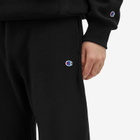 Champion Men's Classic Straight Hem Sweat Pants in Black