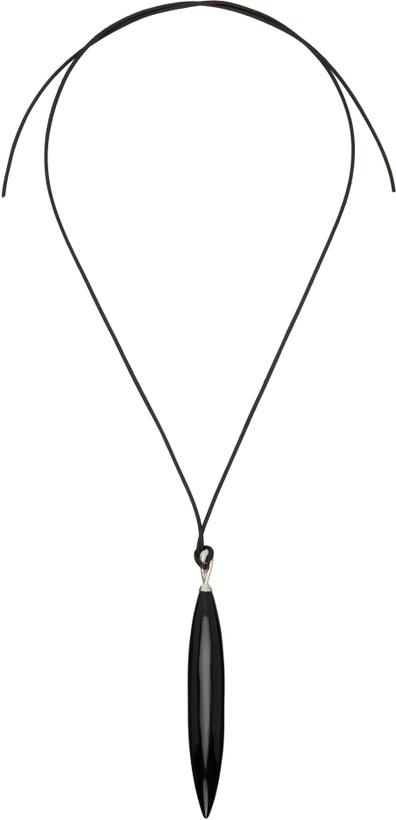 Photo: Sophie Buhai Onyx Crevice Pendant Necklace