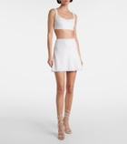 Clio Peppiatt Venus embellished miniskirt