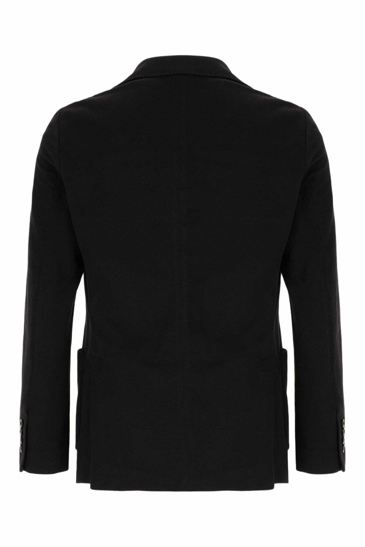 Circolo 1901 Black Stretch Cotton Blazer