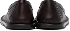 The Row Brown Cary V1 Loafers