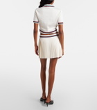 Gucci GG jacquard pleated miniskirt