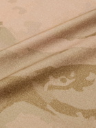 Klättermusen - Ask Logo-Embroidered Camouflage-Print Cotton-Jersey T-Shirt - Brown