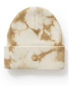 Carhartt WIP - Vista Logo-Embroidered Tie-Dyed Ribbed Cotton Beanie