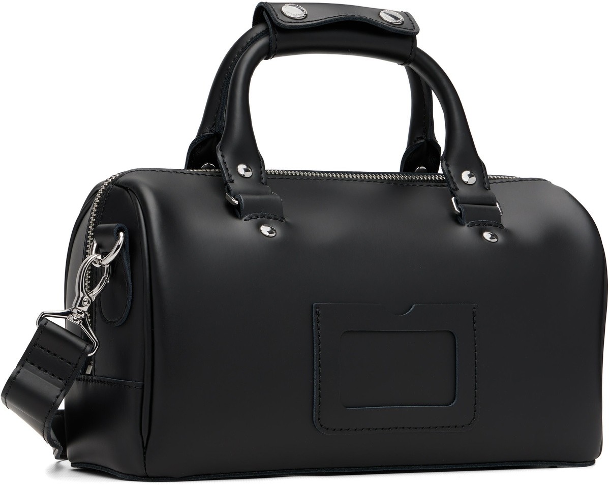 Dr. Martens Black Kieve Leather Top Handle Bag