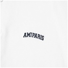 AMI Men's Logo Polo Shirt in White