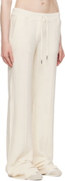 TOM FORD Off-White Terrycloth Tracksuit Lounge Pants
