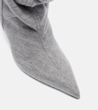 Balmain Draped ankle boots
