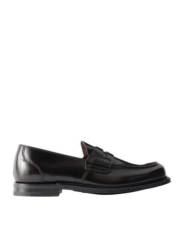 Photo: Church's - Farsley Leather Penny Loafers - Black