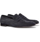 Paul Smith - Glynn Suede Penny Loafers - Blue