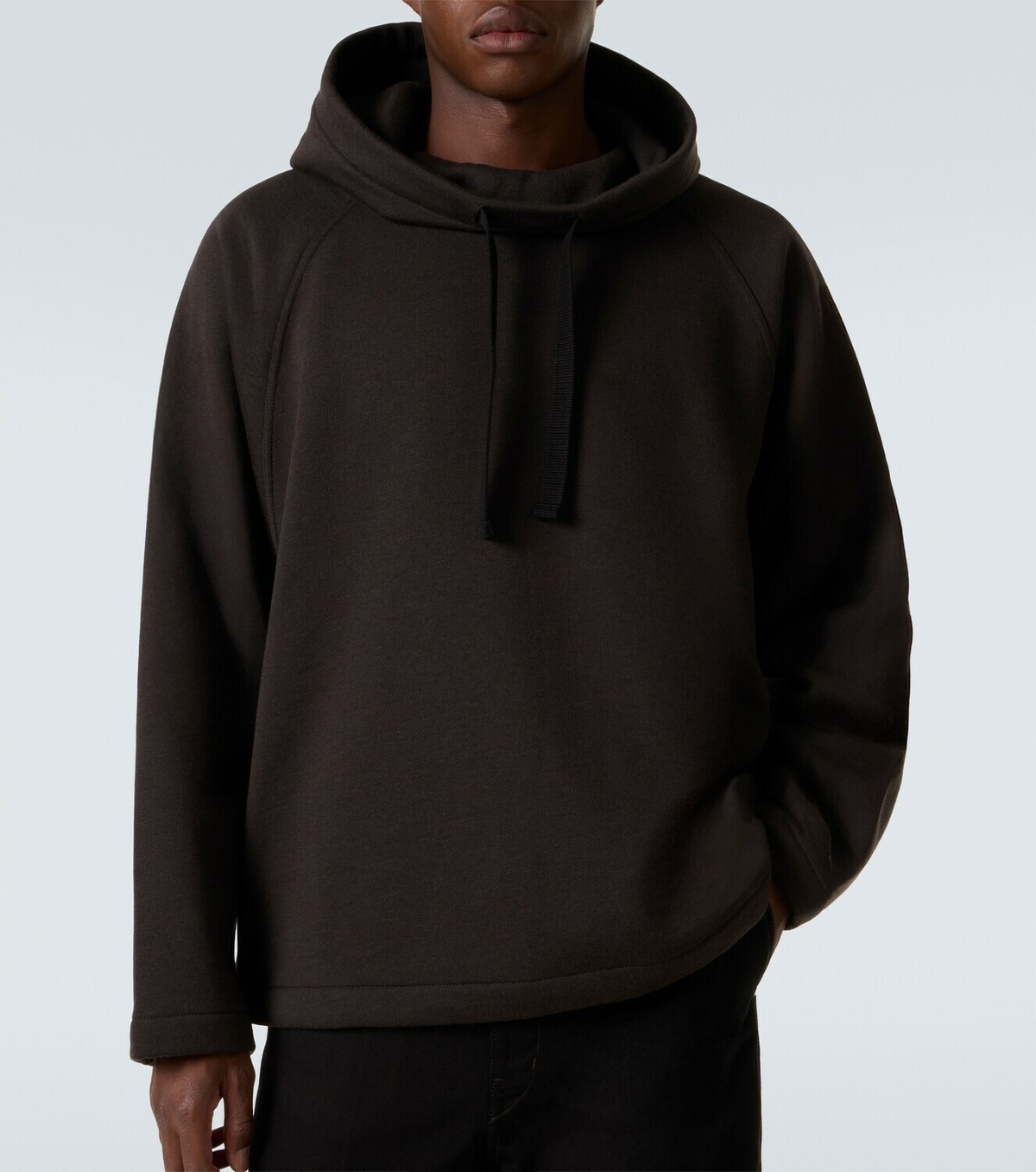 Lemaire Wool and cotton hoodie